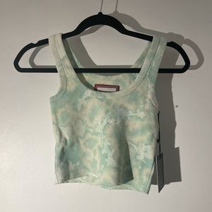 Chnge ribbed cropped tank